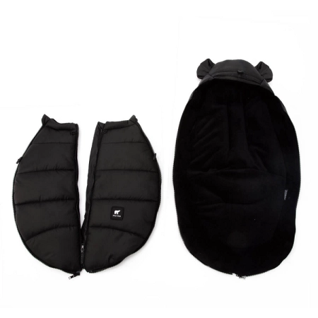Śpiworek Miu-Mio Mont Blanc Black do wózka i fotelika samochodowego Adamex